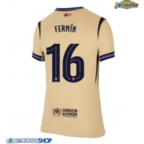 Maglie da calcio Barcelona Fermin Lopez #16 Seconda Maglia Femminile 2025-26 Manica Corta